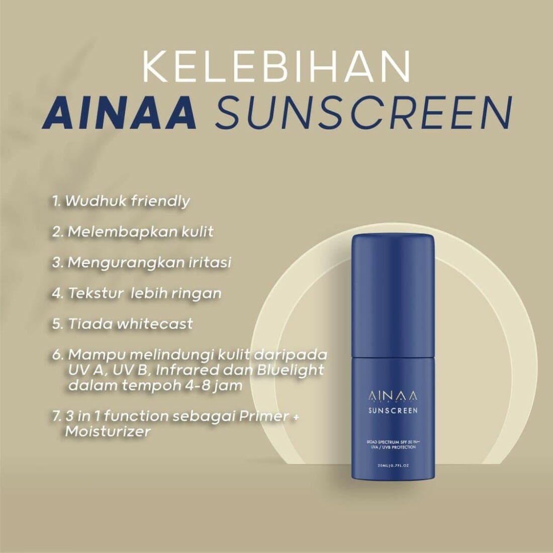 Ainaa Sunscreen