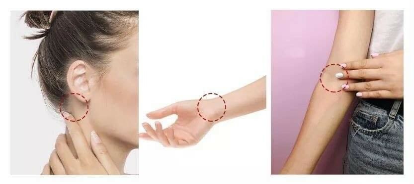 Bahagian kulit yang sesuai untuk buat patch test seperti pergelangan tangan dan belakang telinga